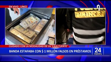 Organización criminal internacional estafaba con hasta US$1 millón falsos