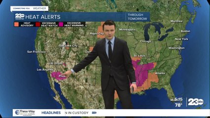 23ABC Evening weather update July 8,2022