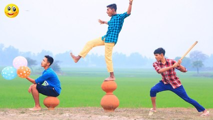 New Top Funny Comedy Video 2020__Very Funny Stupid Boys__Episode-104--Indian Fun   ME Tv (2)