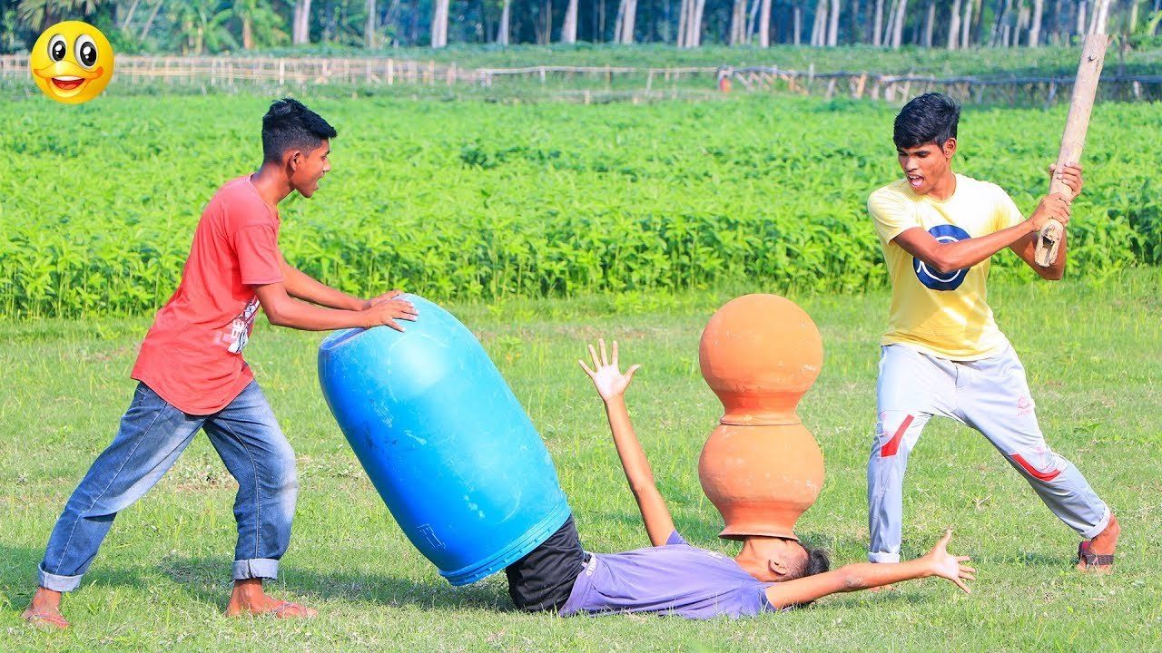New Top Funny Comedy Video 2020__Very Funny Stupid Boys__Episode--108--Indian Fun   ME Tv