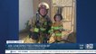 Valley boy gears up to help firefighters