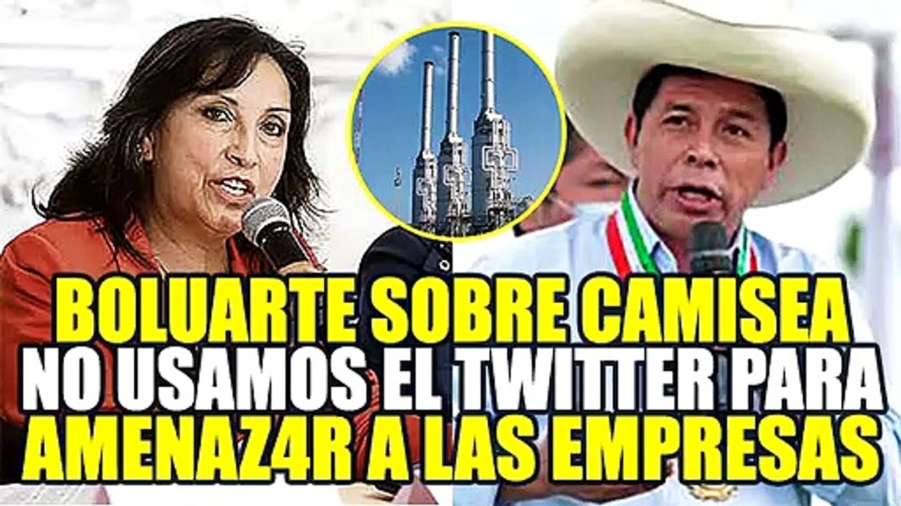 DINA BOLUARTE SE PRONUNCIA SOBRE LA AMENAZ4 DE CASTILLO DE NACIONALIZAR EL GAS DE CAMISEA