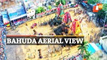 Rath Yatra In Puri | Aerial View Captures Chariots & Devotees In Puri