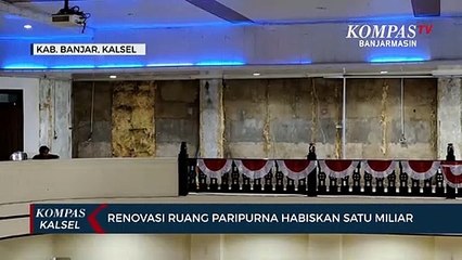 Renovasi Ruang Rapat Paripurna DPRD Banjar Dianggarkan Lebih Rp. 1 Miliar