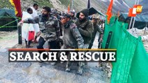 Amarnath Yatra Mishap - Rescue Operation By Army After Cloudburst Kills 15