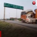 दतिया (मप्र): ग्वालियर-झांसी हाईवे पर दो ट्रक आपस में भिड़े