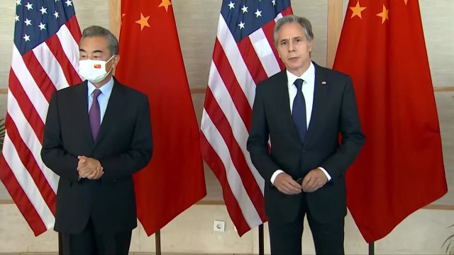 미중 외교장관 회담 시작...타이완 문제·나토확장 놓고 격돌 / YTN