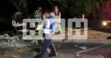 Aparatoso accidente vial deja una persona muerta en SPS