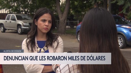 20 víctimas hispanas estafadas por miles de dólares por un concesionario fraudulento.