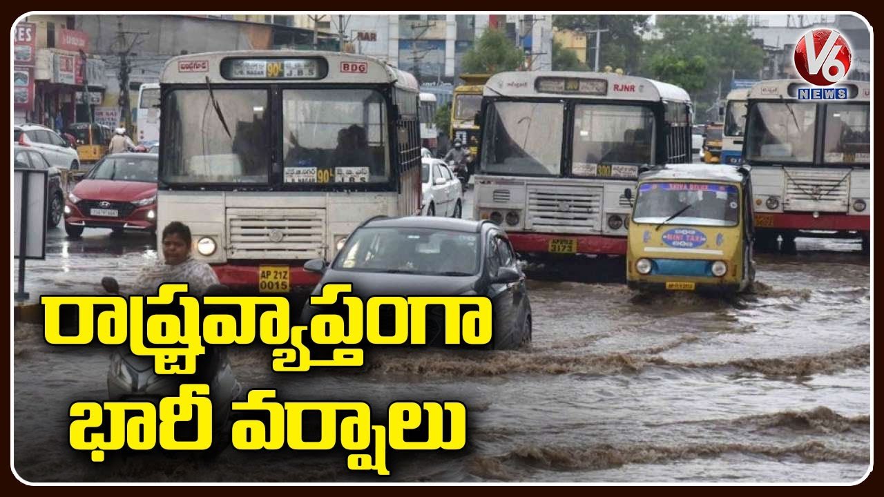 Heavy Rain Continue Across State | V6 News