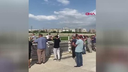 Son dakika haberi: BURSA'DA AT YARIŞLARI SIRASINDA 'FAUL' KAVGASI