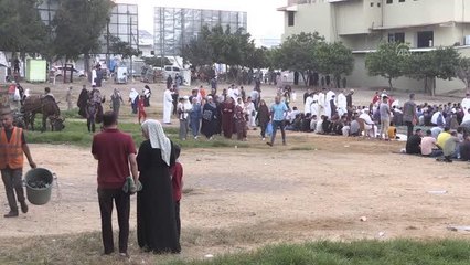 Gazze'de bayram namazı kılındı