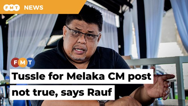 Melaka Umno chief dismisses report on no-confidence vote against CM