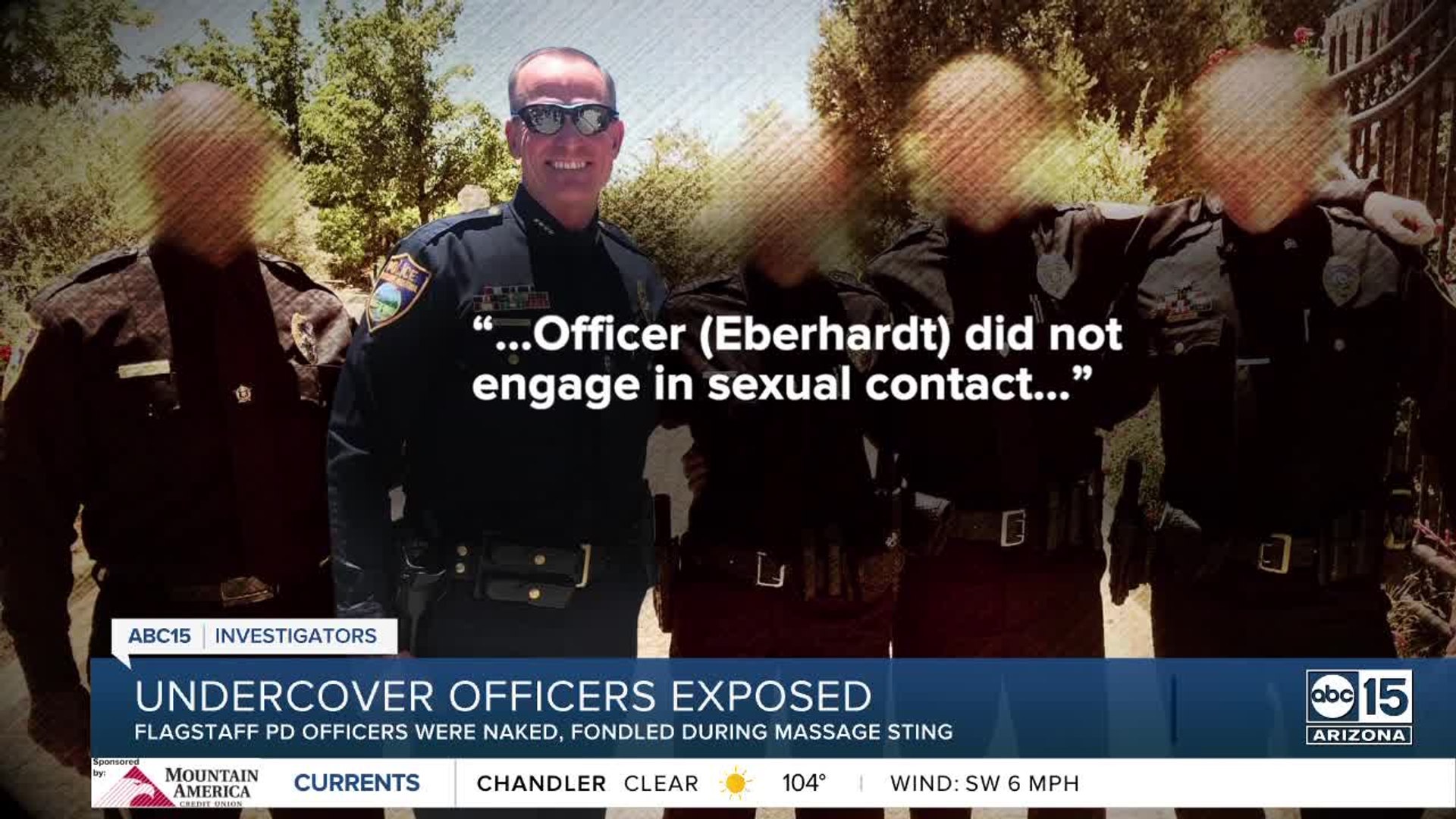 Flagstaff PD officers fully naked, fondled during massage investigation picture
