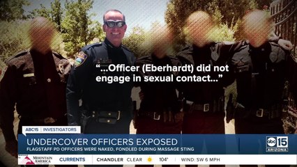 Flagstaff PD officers fully naked, fondled during massage investigation