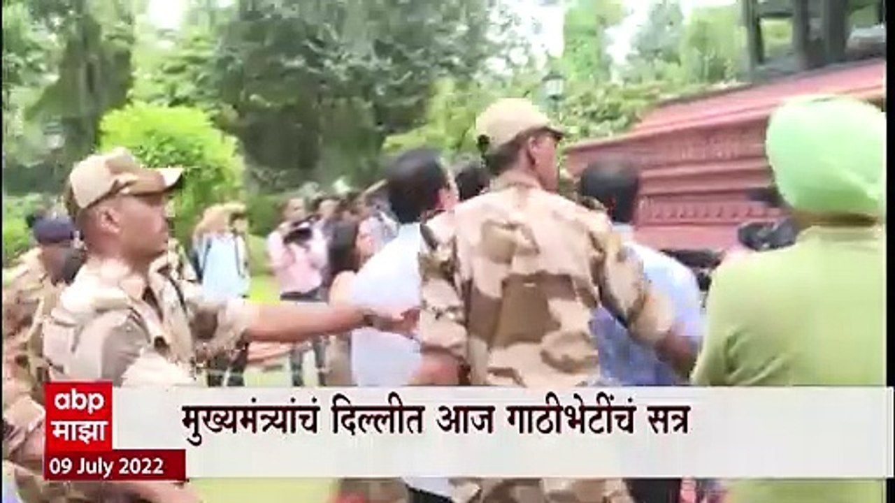 Eknath Shinde यांची दिल्लीवारी, राष्ट्रपती कोविंद आणि JP Nadda यांची घेतली भेट