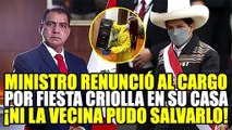 LUIS BARRANZUELA: MINISTRO DEL INTERIOR PRESENTÓ SU RENUNCIA AL CARGO Y PEDRO CASTILLO ACEPTÓ