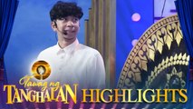 Teddy wears his barong for 2 years already for the gong | Tawag ng Tanghalan