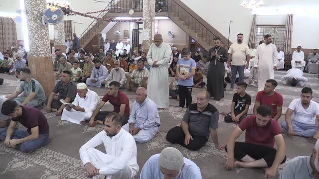 Kerkük'te Kurban Bayramı namazı kılındı