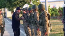Bakan Akar ve TSK komuta kademesinden Süleyman Şah Türbesi'ne ziyaret