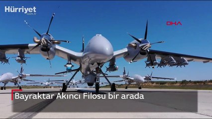 Bayraktar Akıncı Filosu bir arada