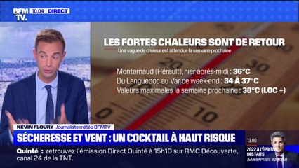 Sécheresse et vent dans le sud: un cocktail à haut risque