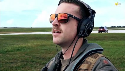 US Air Force B-1B Lancer Bomber Takes Off