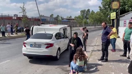 Devrilen kamyonetin sürücüsü yaralandı