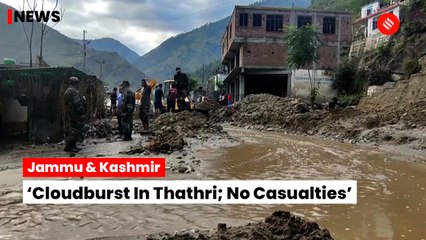 Cloud Burst In Thathri, J&K, Blocks Highway, No Casualties Reported