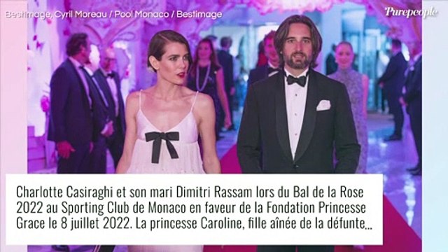 Charlotte Casiraghi au bras de Dimitri Rassam : couple chic et complice au Bal de la Rose à Monaco