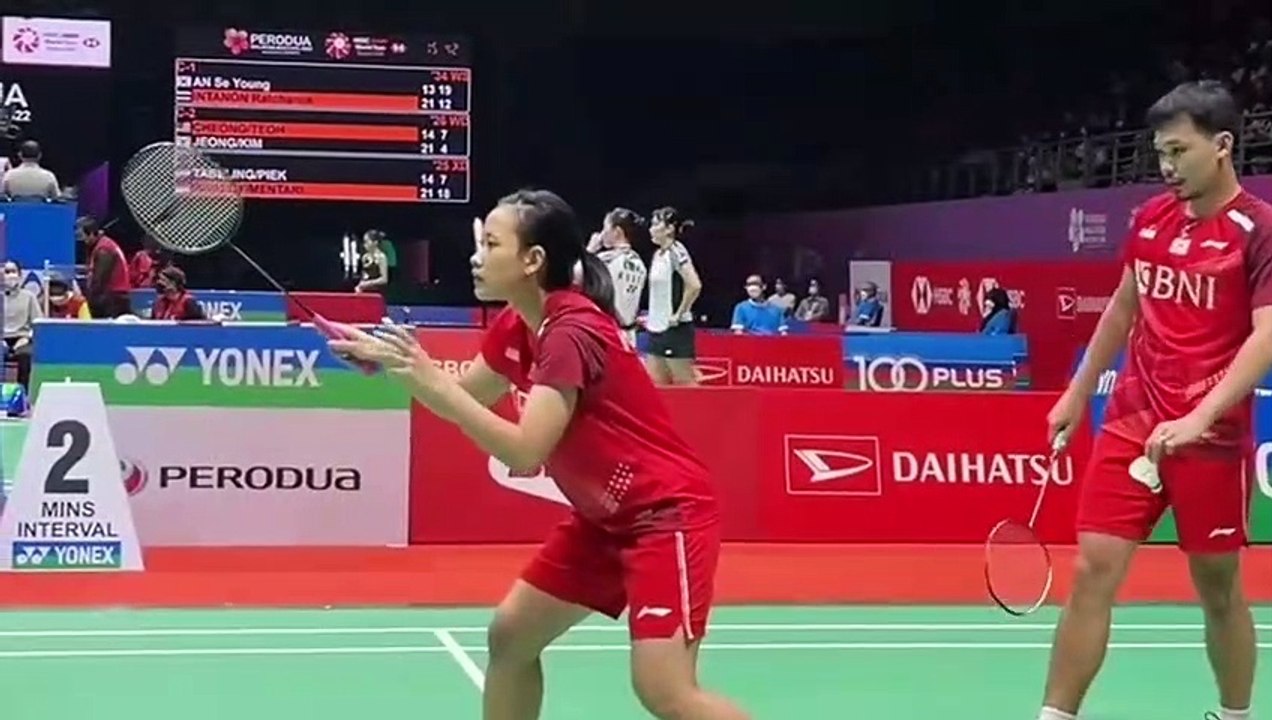 Malaysia Masters 2022, Kejutan  Chico Dwi Wardoyo Taklukkan Lu Guang Zu Chico Melaju Ke Final_