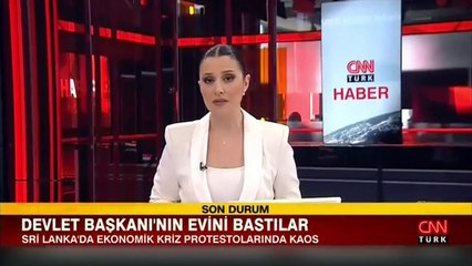 Ekonomik krizin vurduğu Sri Lanka'da inanılmaz görüntüler...
