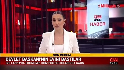 Sri Lanka'da göstericiler başkanlık sarayını bastı