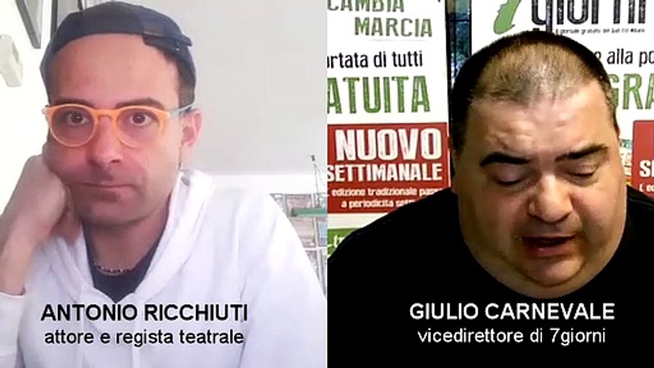 L'appello di Antonio Ricchiuti al premier: «Non dimenticate di sostenere il teatro e la cultura»