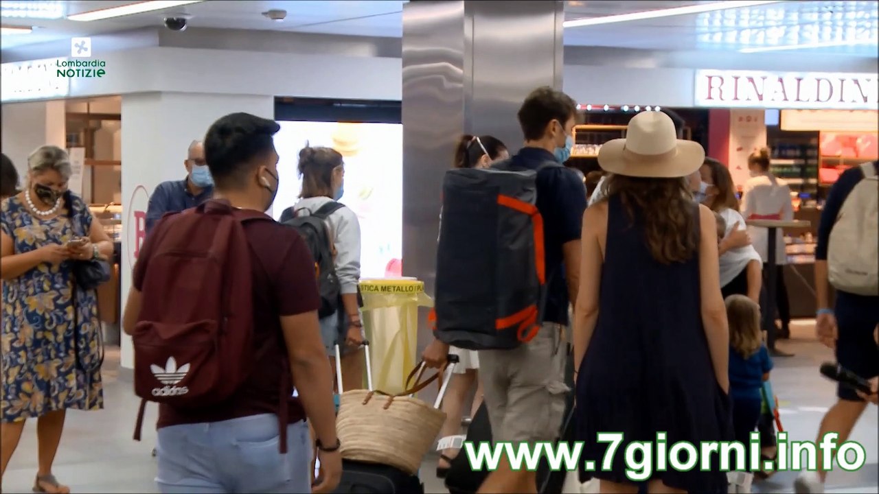 Coronavirus, da oggi tamponi all’aeroporto di Milano Linate per tutti coloro che arrivano dai paesi a rischio