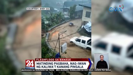 Matinding pagbaha, nag-iwan ng kaliwa't kanang pinsala | 24 Oras Weekend