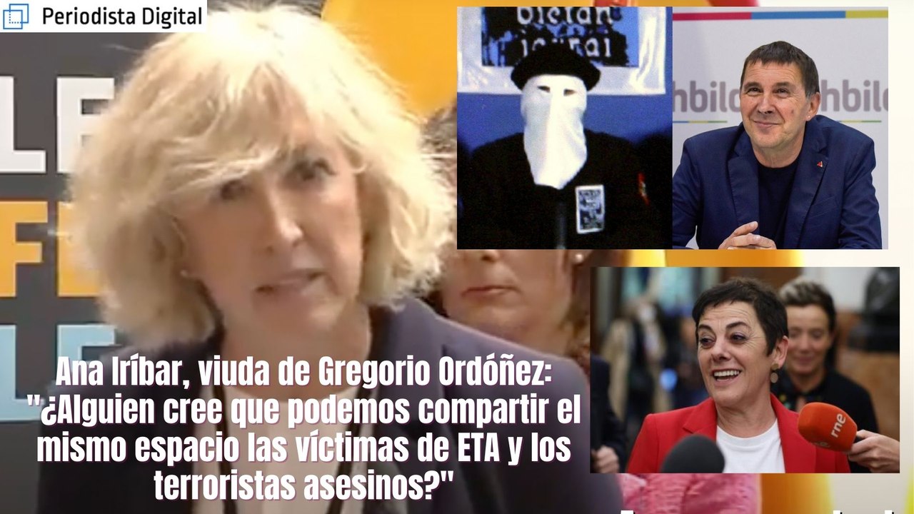 La viuda de Gregorio Ordóñez denuncia ante la UE "la patraña de la reconciliación con ETA"