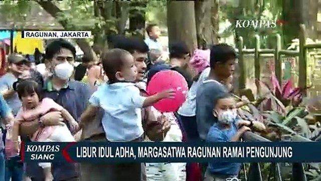 Libur Idul Adha, Margasatwa Ragunan Ramai Pengunjung