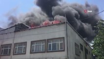 Son dakika haberleri: Bağcılar'da medikal malzeme satan iş merkezinde yangın