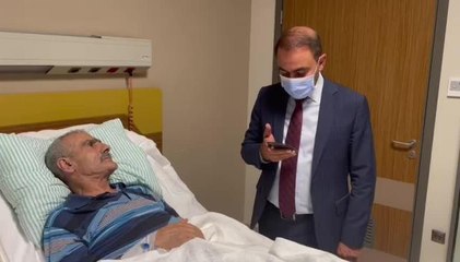 Kılıçdaroğlu, Elazığ'da Tedavi Gören Şehit Babasıyla Görüştü