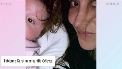 Download Video: Fabienne Carat maman : sa grande première avec sa fille Céleste, âgée de 7 mois