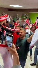 Le club-house en mode Les Corons