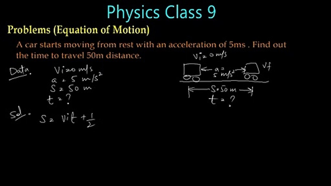 Example 10 unit 2  9th Class Physics  new book Sindh Board Karachi