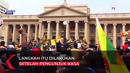 Mencekam! Akhirnya PM Sri Lanka Mundur dari Jabatan, Massa Serbu Rumah dan Kantor Presiden