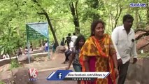 Beauty Of Kuntala Waterfalls _ Rains in Adilabad _ V6 News