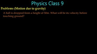 Example 11 unit 2  9th Class Physics new book Sindh Board Karachi