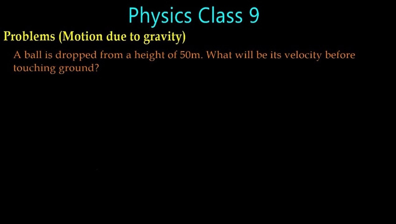 Example 11 unit 2  9th Class Physics new book Sindh Board Karachi