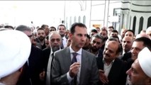 Siria, bagno di folla per Assad dopo la preghiera di Eid al-Adha