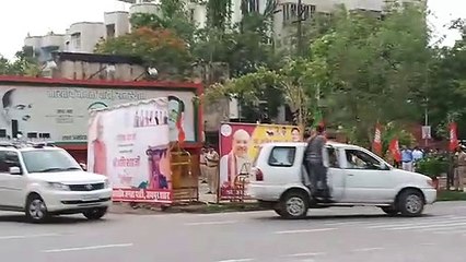 सुरक्षा ऐसी कि अमित शाह के आसपास परिंदा भी 'पर' नहीं मार सकता