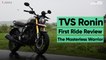 2022 TVS Ronin First Ride Review : The Masterless Warrior | Express Drives